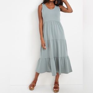 Tiered maxi dress